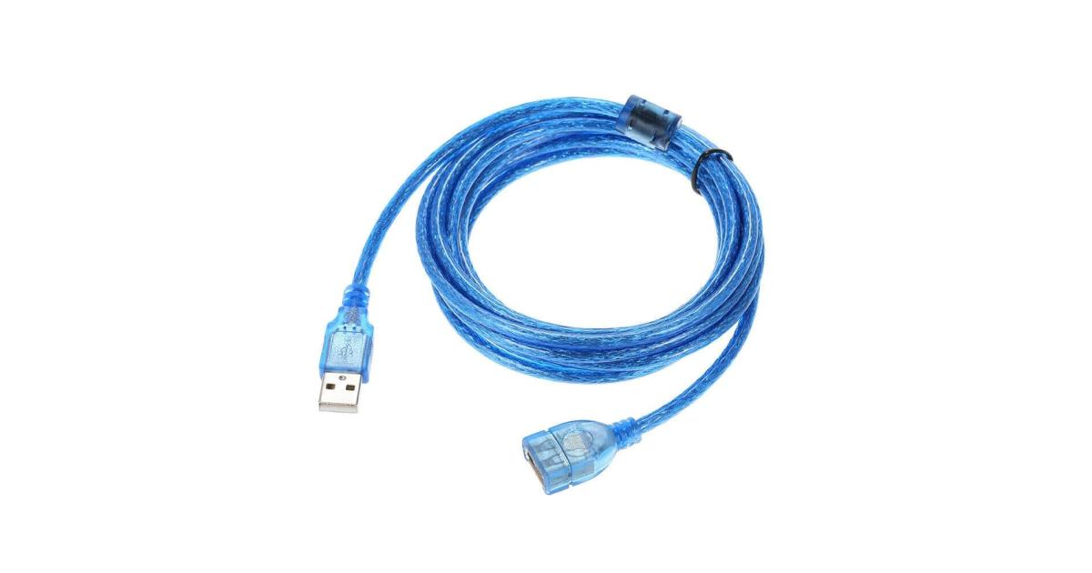 USB 2.0 Extension Cable (Male to Female) – 15m Length with Double IC Technology