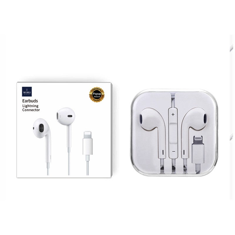 WIWU Lightning Buds 302 Bluetooth Earphone (Plug n Play)
