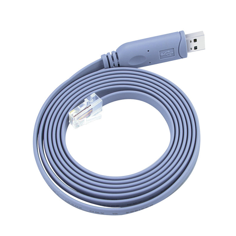 RS232 FTDI Chip USB to RJ45 USB  Console Cable 1.8m
