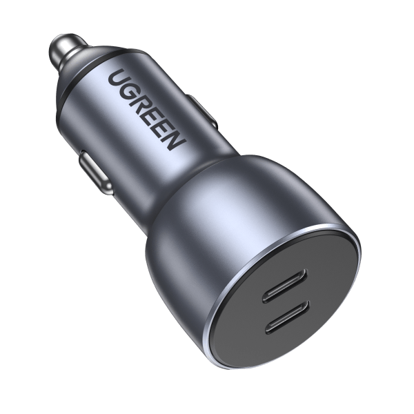 Ugreen Fast Car Charger with USB-A and USB-C Port CD213