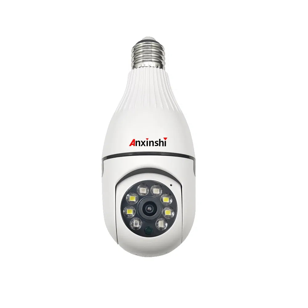 SPE27-LED 8 Bulb Camera Wifi Panoramic Night Vision With V380 Pro App