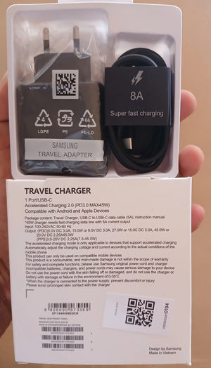 Samsung 45w Super Fast Charger (UK Plug)