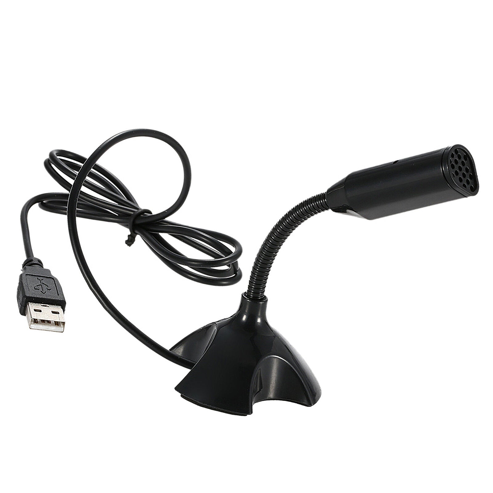USB Desktop Microphone 360° Adjustable Microphone