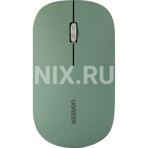 UGREEN MU001 2.4G & Bluetooth Dual-Mode, 4000DPI, Ergonomic Design, 3 Buttons Gray 45171