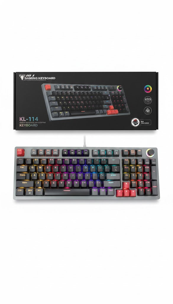 Jedel KL-114 RGB Gaming Mechanical Keyboard
