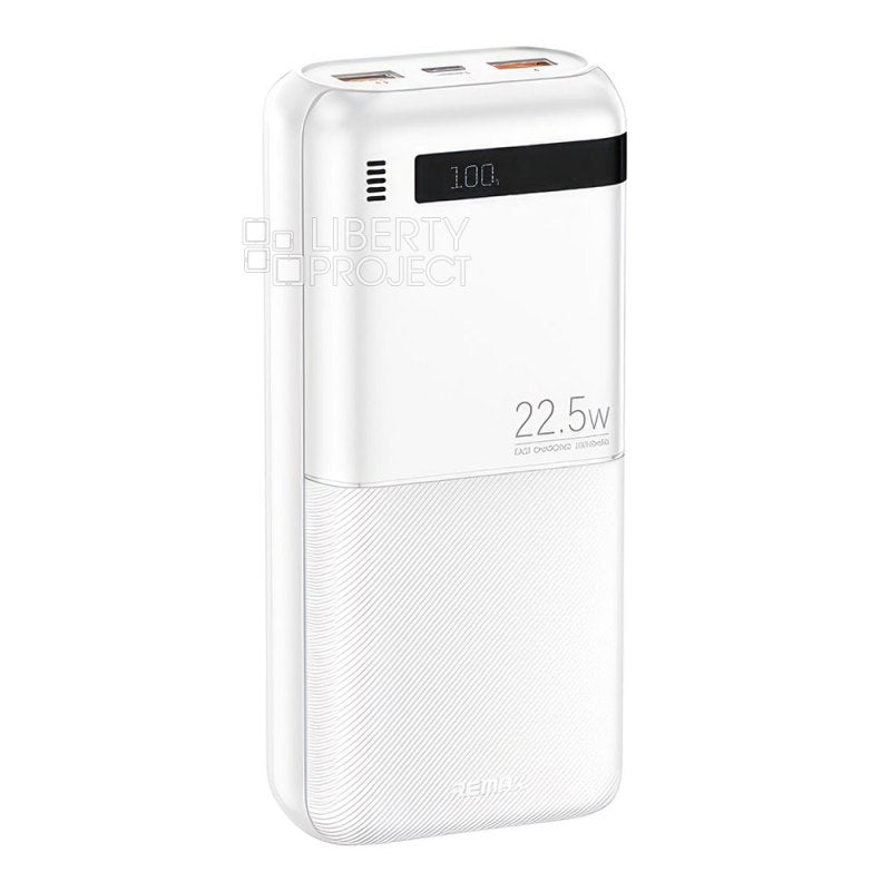 REMAX RPP-72 20000mAh White Piloteer Series 20W+22.5W Fast Charging Power Bank