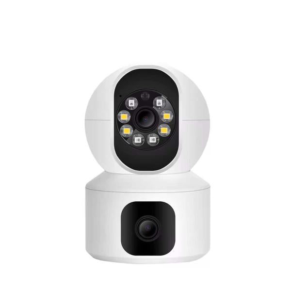 N9-2 Hd Smart 4mp 2+2 Wifi Double Lens Auto-tracking Tow Way Audio Ir Night Vision Camera