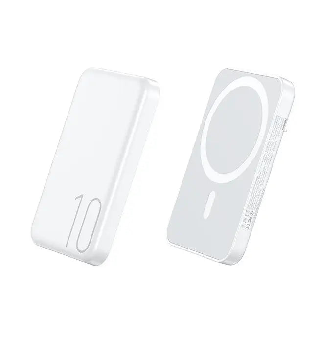 REMAX RPP-65 10000mAh Usion Series PD 20W Magnetic Wireless Fast Charging Power Bank white